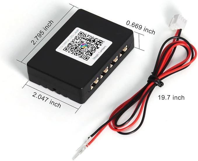 Dreamcolor Acrylic Interior Car LED Strip Light Main Control Module, which fit - Image 2