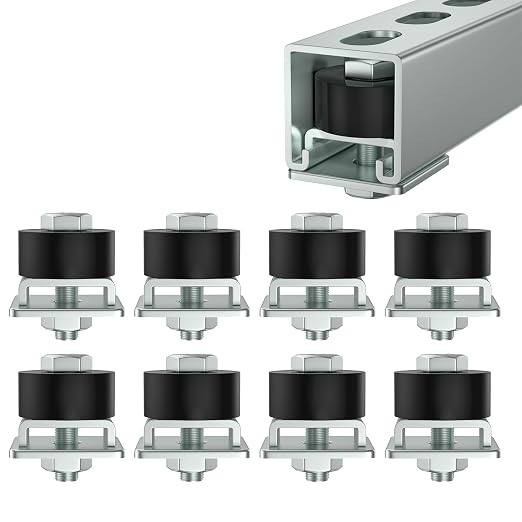 SKTREX Trolley Roller Wheels Limit Trolley Assembly Positioning by SKTREX