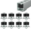 SKTREX Trolley Roller Wheels Limit Trolley Assembly Positioning by SKTREX