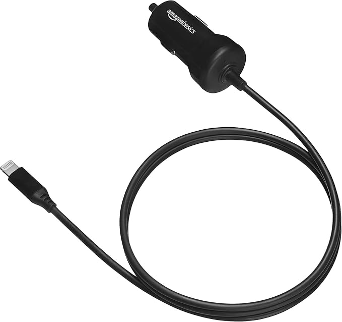 Amazon Basics 12W Car Charger by AmazonBasics