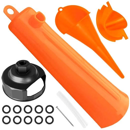 Oil Change Tool Kit for Harley Davidson Accessories, Oil Filter Wrench by Shonee