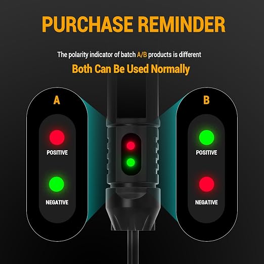 Heavy Duty 3-72V Digital LED Automotive Test Light, Circuit Tester - Image 2
