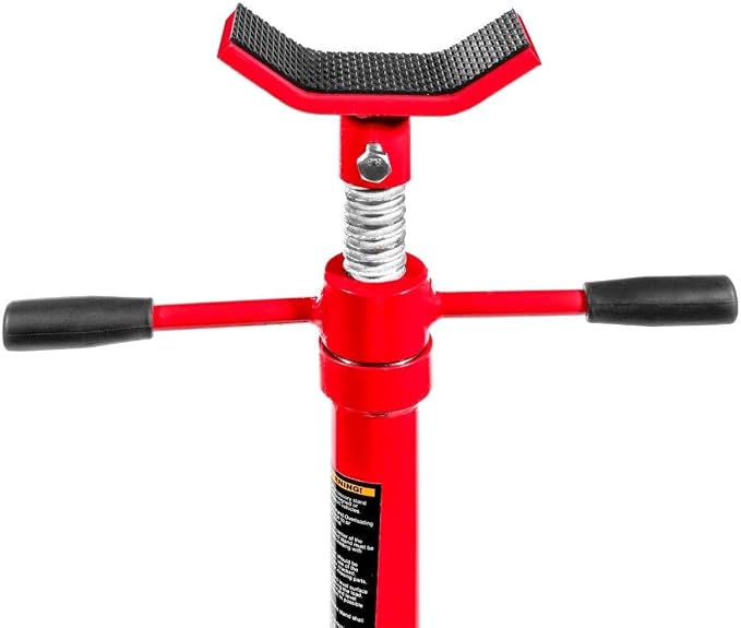 Stark USA Under Hoist Support Lift Jack Stand Wide Base 1/2-Ton 1, 000 lbs - Image 4
