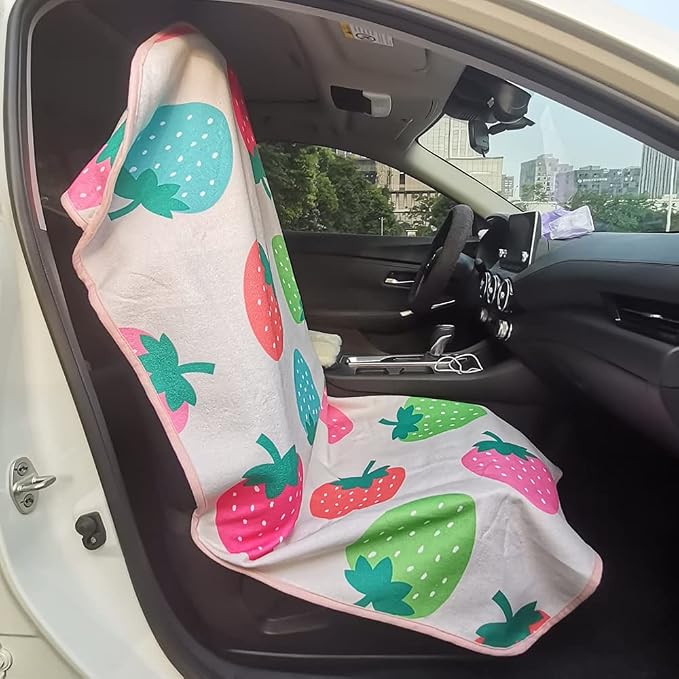 Car Seat Cover Protector Front Seats, - Image 6