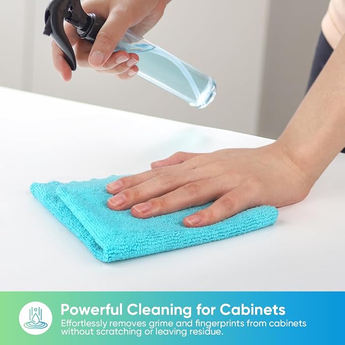 HOMEXCEL Microfiber Cleaning Cloths, 24 Pack Cleaning Rags - Image 4