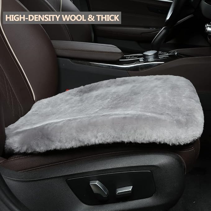 LLB Genuine Sheepskin Car Seat Cushion Seat Covers - Image 4