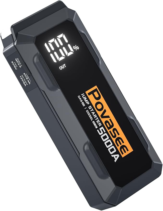 Car Battery Jump Starter 5000A Jump Box Portable Car Jump Starter Battery Pack - Image 8