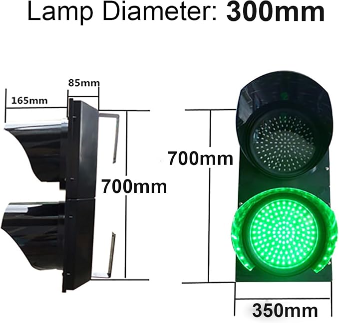 WilkSxyc Red/Green Traffic Stop Light, LED Traffic Light Lamp - Image 3