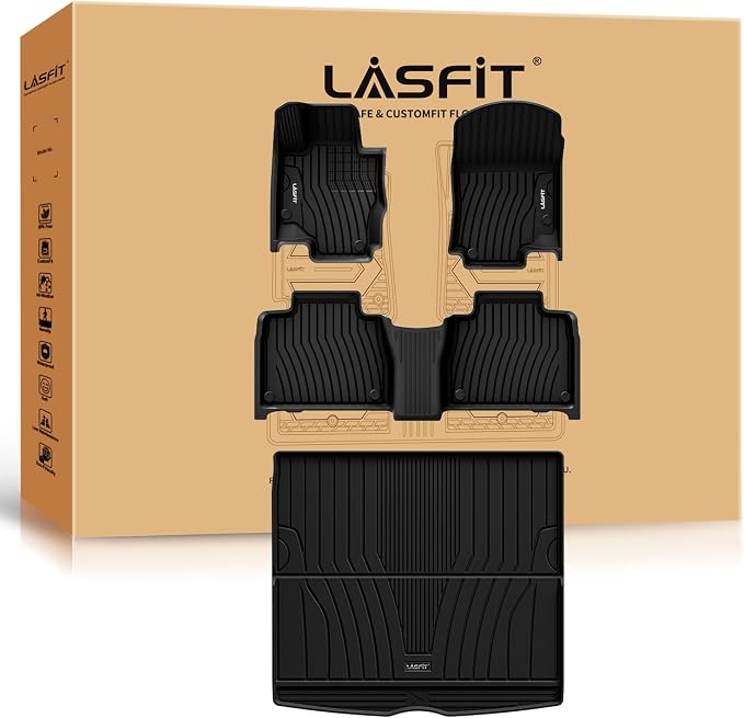 LASFIT Floor Mats & Cargo Mat for Mercedes Benz GLE SUV 2020-2026 350/450 / by LASFIT