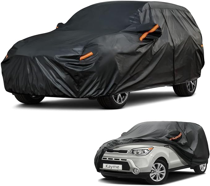 Kayme 7 Layers SUV Car Cover Custom Fit - Image 9