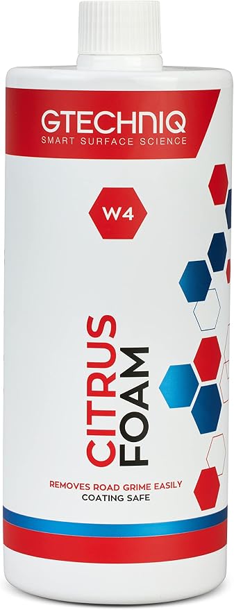 Gtechniq - W4 Citrus Foam - High Content Foaming Agent, Removes Dirt and Road by GTECHNIQ