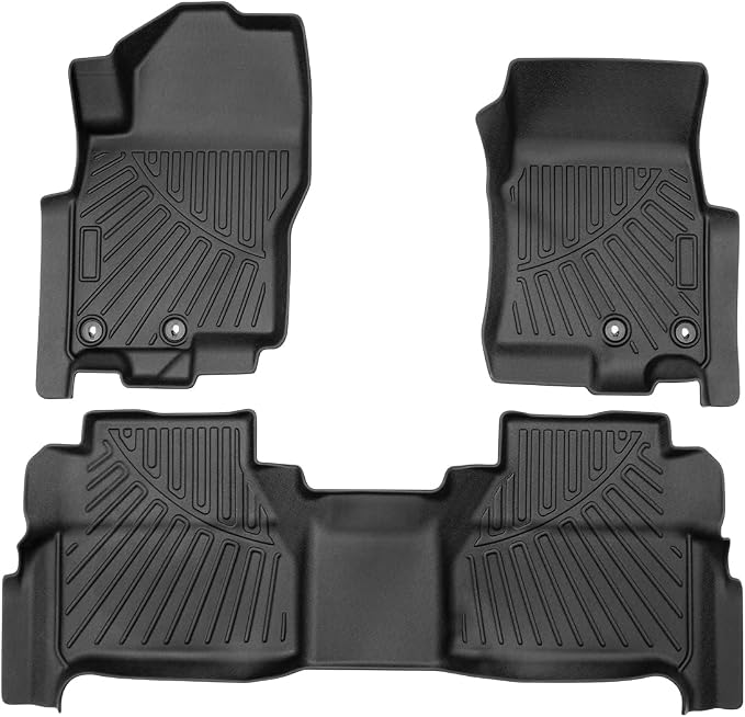 Powerty Floor Mats for 2022 2023 2024 2025 Nissan Frontier Accessories All by Powerty