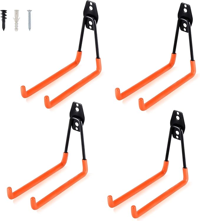 AOBEN Garage Hooks Heavy Duty, Steel Garage Storage Hooks, Utility Tool Hangers by AOBEN