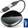 Wireless Carplay Adapter for iPhone & Android Auto 2-in-1, Plug & Play Low by Powerful2-in-1WirelessCarplayAdapterandAIBoxforYourChoice