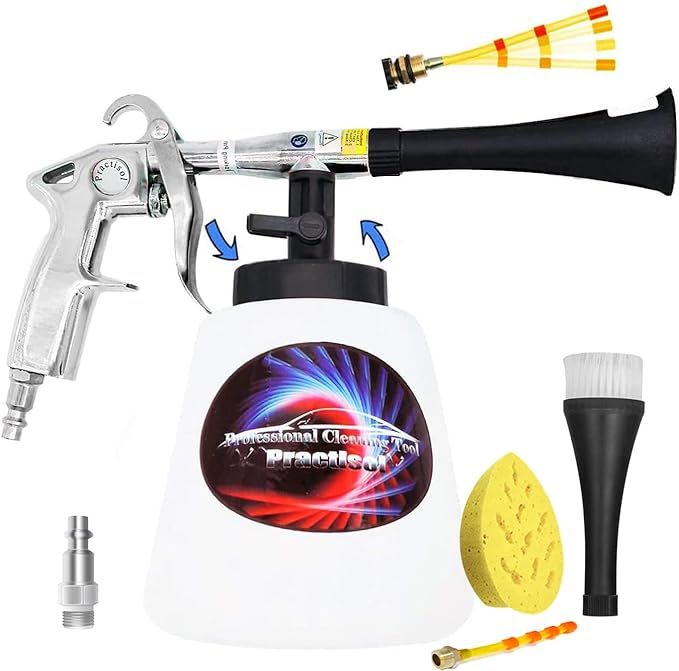Car Interior Cleaner, Auto Detail Tools Car Detailing Kit High Pressure Car - Image 7