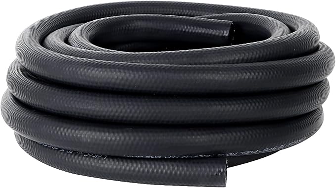 LokoCar Rubber Fuel Hose Line Push Lock 3/16" ID SAE 30R7 NBR 25ft 300PSI Black - Image 7