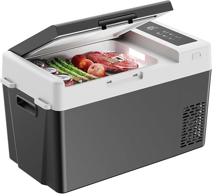 Marsail 12V Car Fridge 25QT Portable Freezer -4°F to 68°F, Compressor Cooler by Marsail