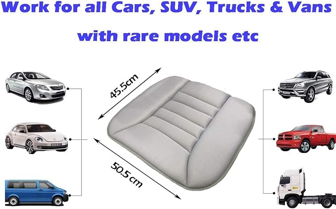 Big Ant Car Seat Cushion Pad Memory Foam Seat Cushion, Pain Relief Memory Foam - Image 3