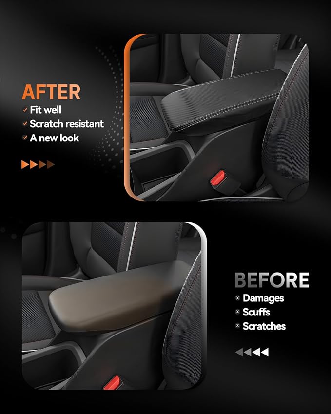 CDEFG for Chevrolet Trailblazer 2021-2025 Center Console Cover Armrest Box - Image 3