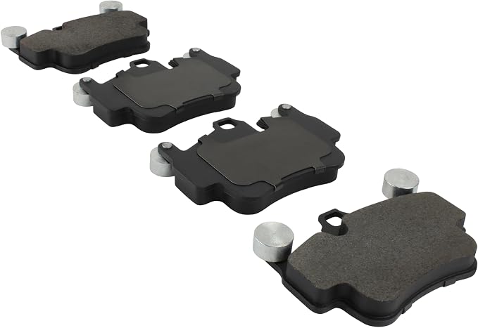 Premium Semi-Metallic Front Brake Pads Compatible - Image 2