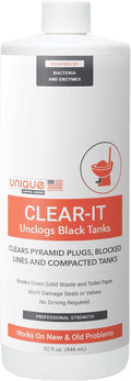 Unique Clear-It RV Black Tank Unclogger Liquid by Unique