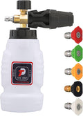 Tool Daily Foam Cannon, 1/4 Inch Quick Connect, Power Washer Foam Cannon by ToolDaily