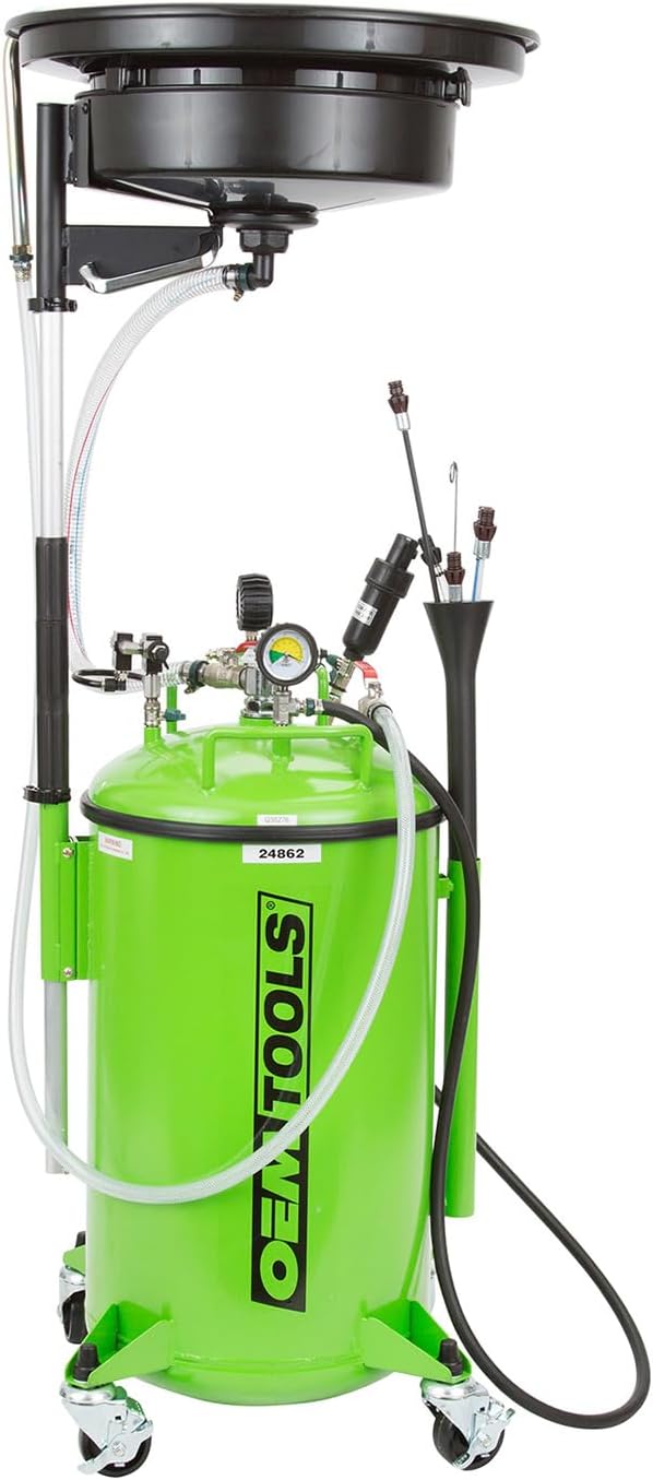OEMTOOLS 24862 21 Gallon Oil Drain Vacuum and Extractor, Automotive Oil by OEMTOOLS
