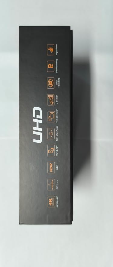 Dash Cam Front and Rear 5GHz WiFi Dashcam - Image 9