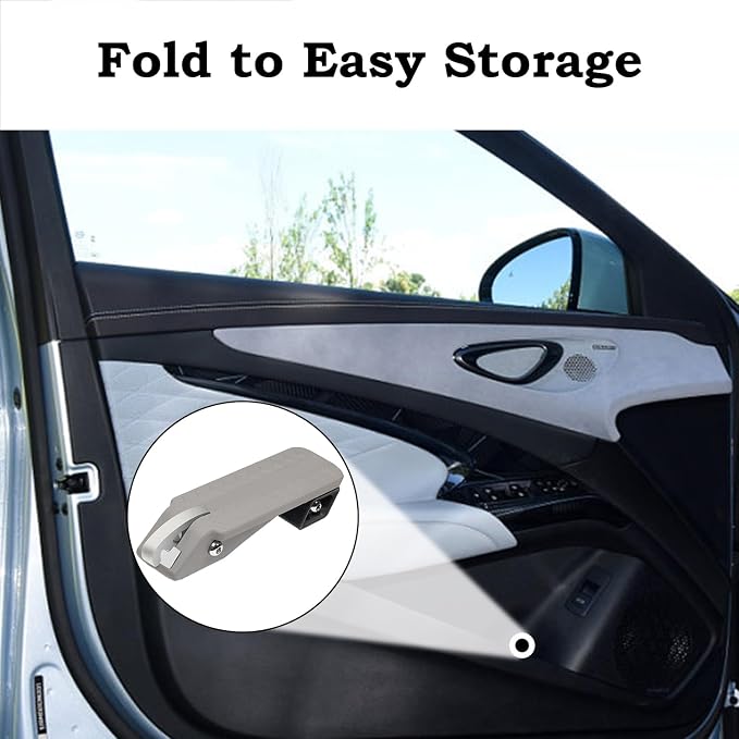 COWVIE Foldable Car Door Step Stand Pedal - Image 7
