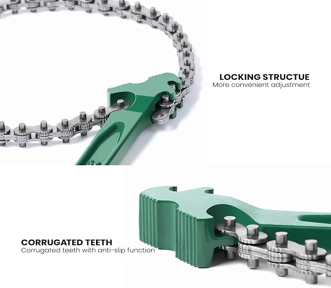15 Inch Heavy Duty Chain Wrench - Image 3