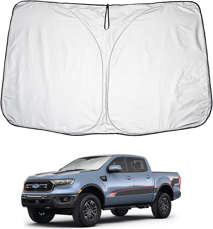 LUWU 2023-2024 Ford Ranger Windshield Sun Shade by LUWU
