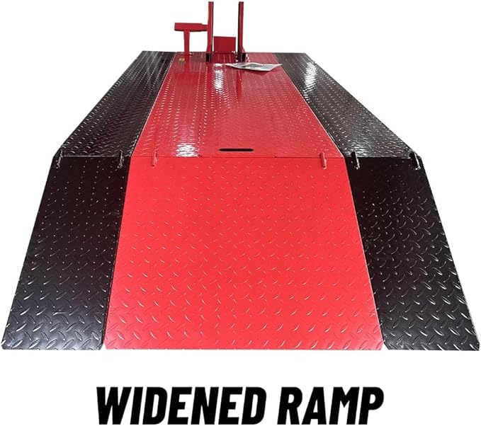 1500lbs Motorcycle Lift Side Extension Motorcycle Jack Table Pedal Hydraulic - Image 2