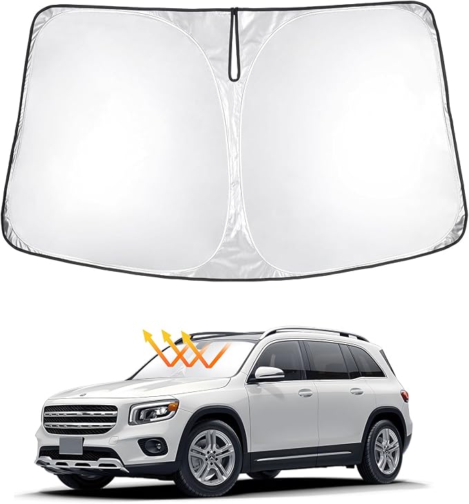 T TGBROS Windshield Sun Shade Custom Fit by TTGBROS