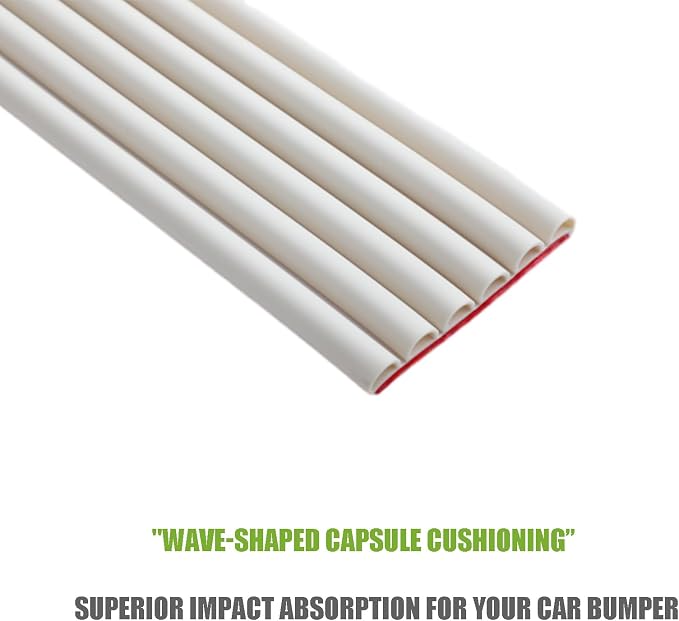 Garage Wall Protector Strip Car Door Protector, Self-Adhesive Rubber Garage - Image 3