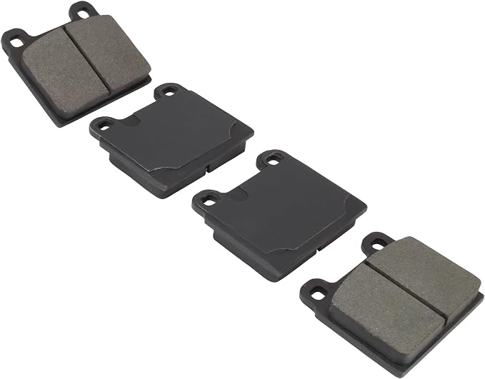 Premium Semi-Metallic Front Brake Pads Compatible - Image 2
