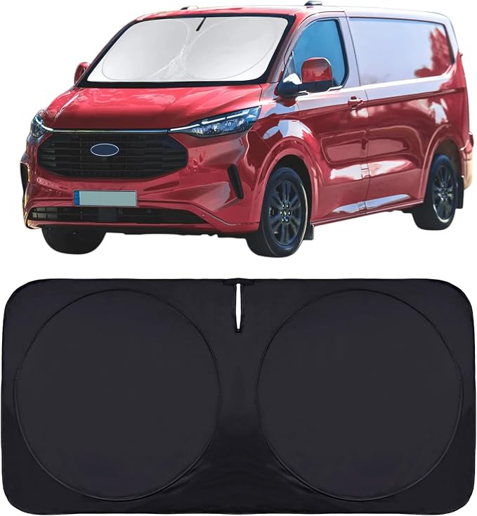 for Ford Transit 2015-2023 2024 2025 2026 Car Windshield Sunshade Sun Shield by INSAUTO