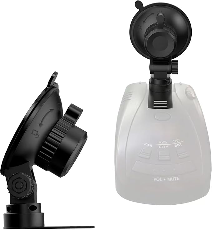 Radar Detector Mount, Car Radar mounting Bracket Suction Cup Holder, Windshield - Image 3
