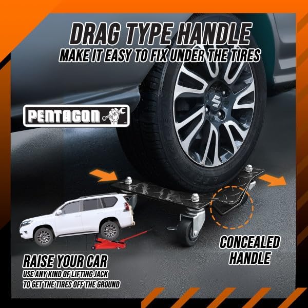 Car Wheel Dolly Set of 4 - Image 6