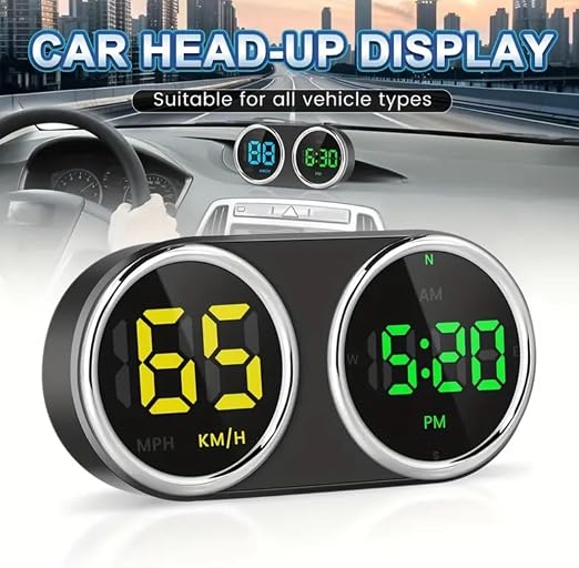 GPS Heads Up Display for Cars Digital Dashboard Speedomete - Image 4