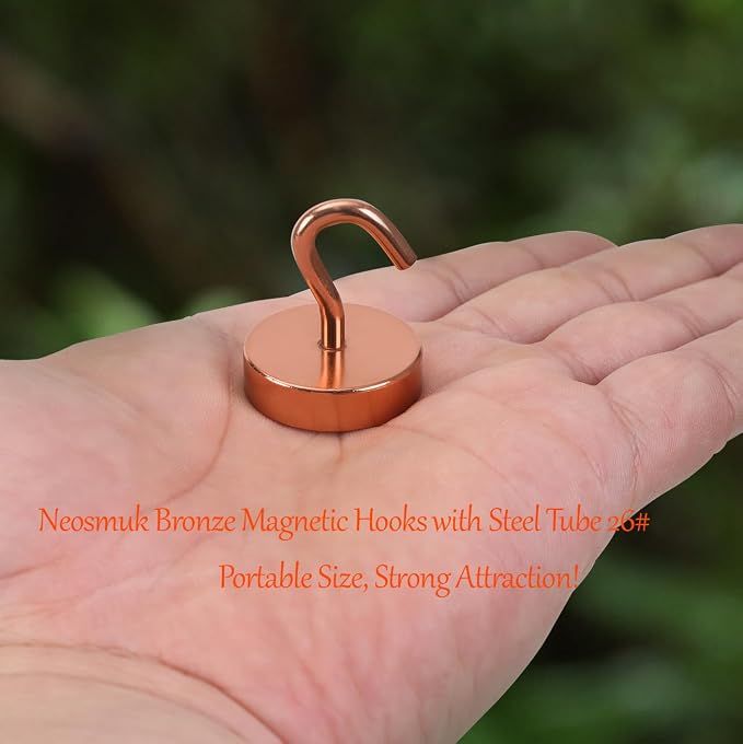 Neosmuk Magnetic Hooks, Cruise Ship Essentials, 80lb+ Heavy Duty Magnetic Hooks - Image 2