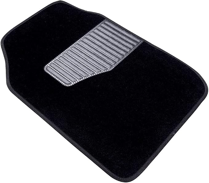 Amazon Basics Universal Fit Rubber Carpet Floor Mats - Image 2