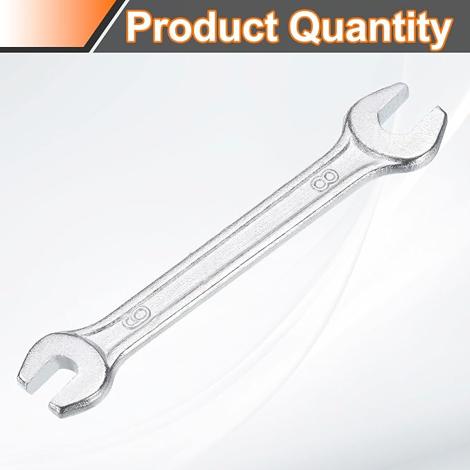 HARFINGTON Double Open End Wrench 6mm x 8mm Metric 15 Degree Offset Angle Small - Image 3