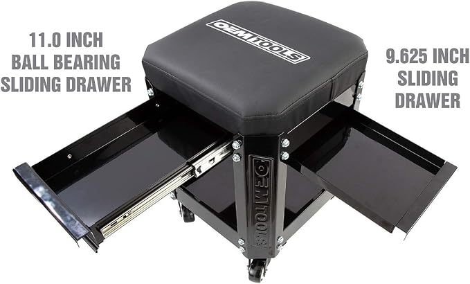 OEMTOOLS 24994 Workshop Creeper Seat, Rolling Stool - Image 2