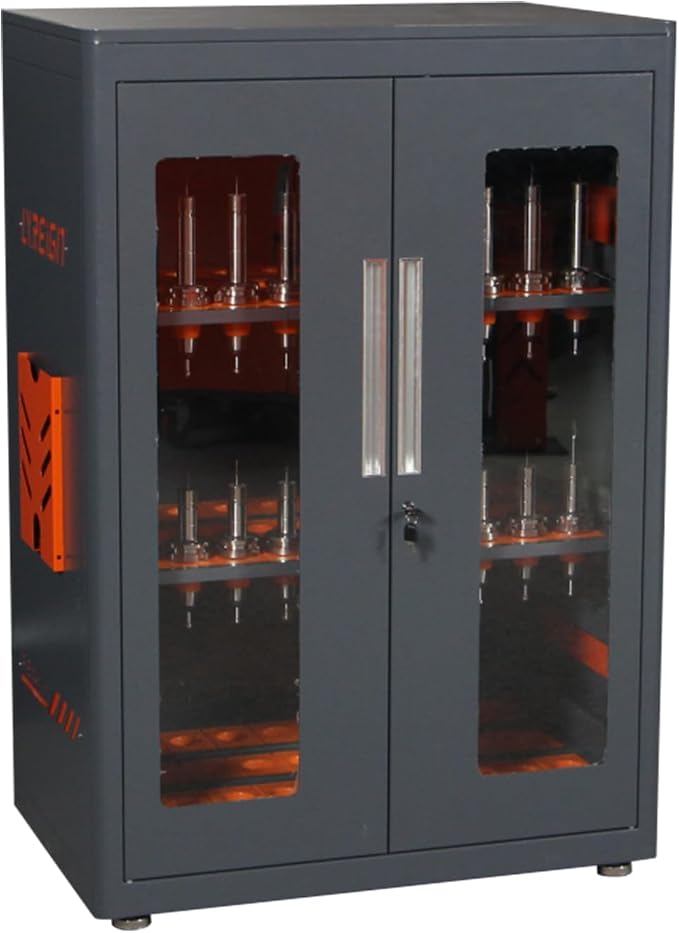 CNC Tool Storage Rack Organizers, Large Capacity CNC Tool Storage Cabinet by LYREIGNCNCME