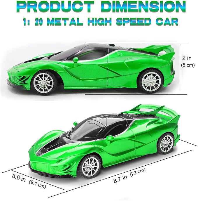 RC Cars - Remote Control Car for Kids, 2.4GHz Sport Racing Hobby Electric High - Image 8