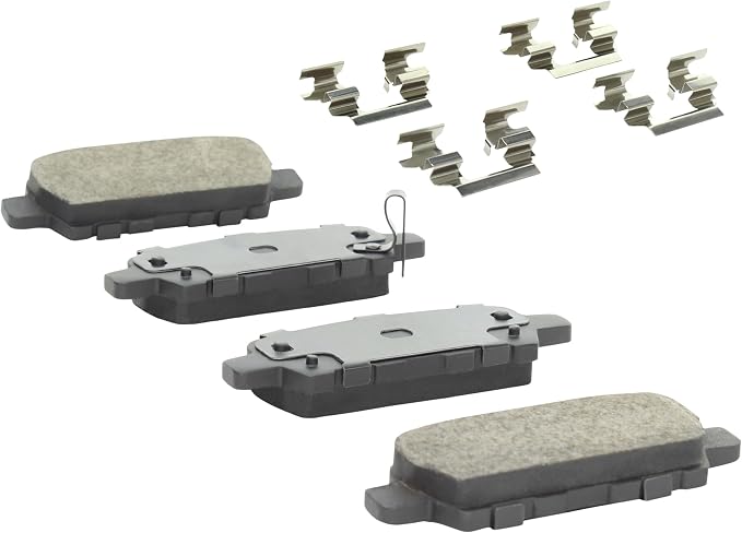 Premium Ceramic Rear Brake Pads Compatible - Image 2