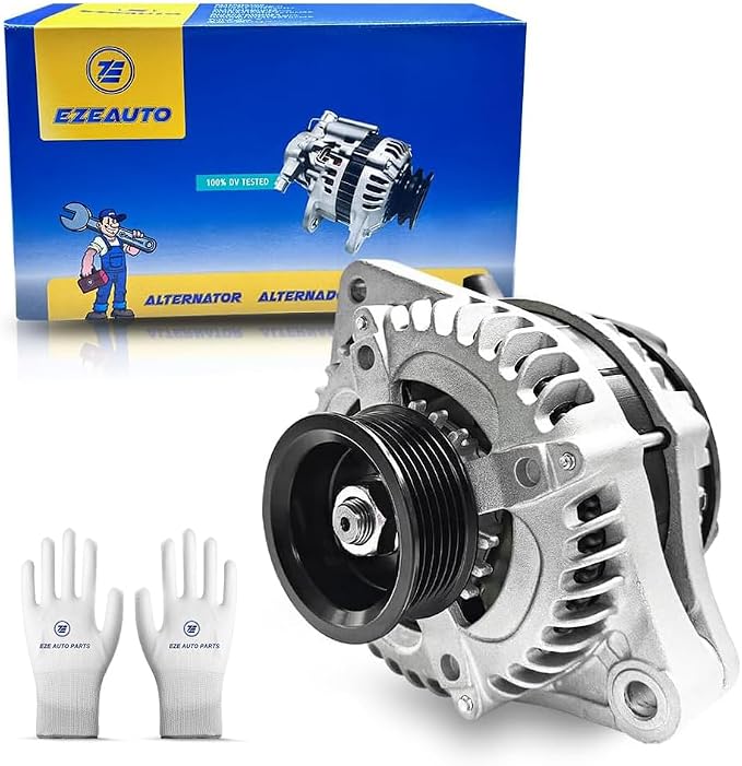 EzeXpreze New Alternator fit for Honda for Accord 2004 2005 2006 2007 130Amp by EEZEXPREZE