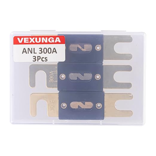 300A ANL Fuse 300 Amp Inline Blade Fuses 32V - Image 5