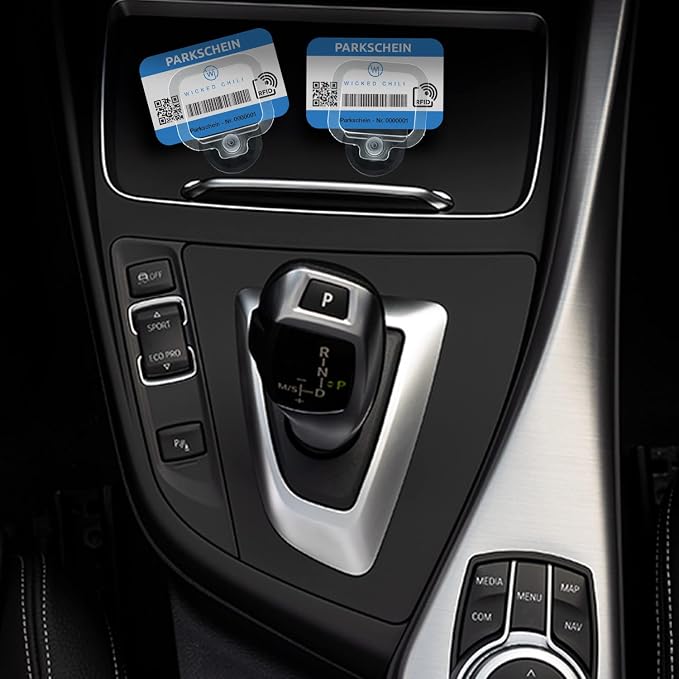 2X Parking Permit, Ticket and Note Holder - Image 4