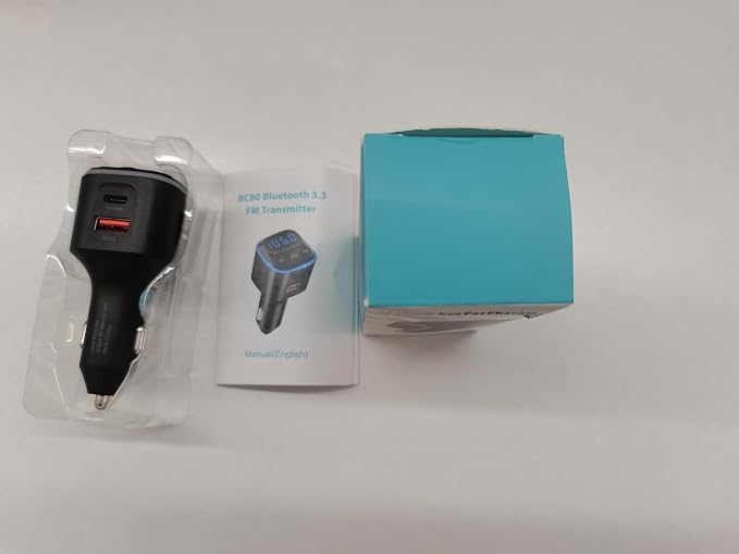 Bluetooth 5.3 FM Transmitter Car Adapter Wireless Radio Adapter HiFi Bass Sound - Image 9